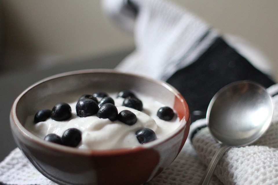 Healthy Nutritious Yogurt Berries Breakfast